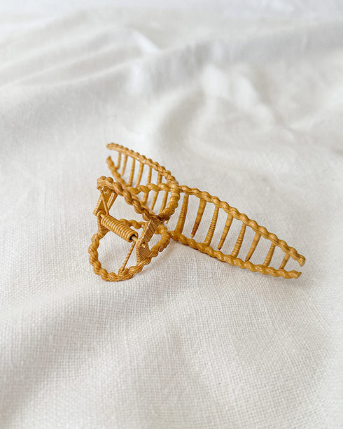 Faux Bois Hair Claw